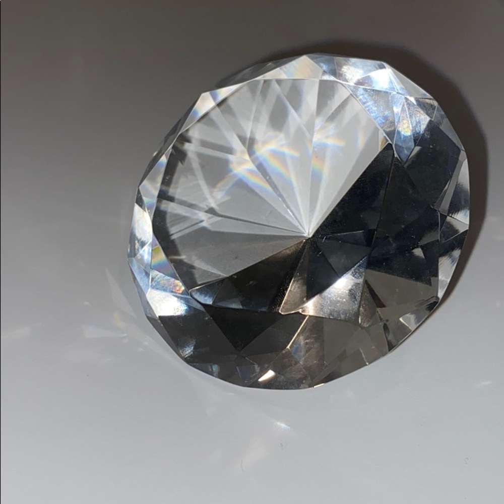 Glass Diamond Decoration